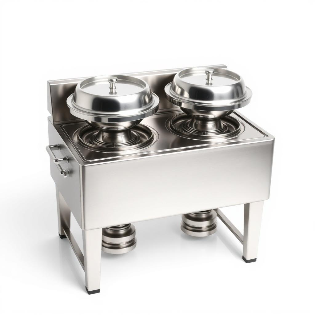 Bain Marie With 2 Round Container