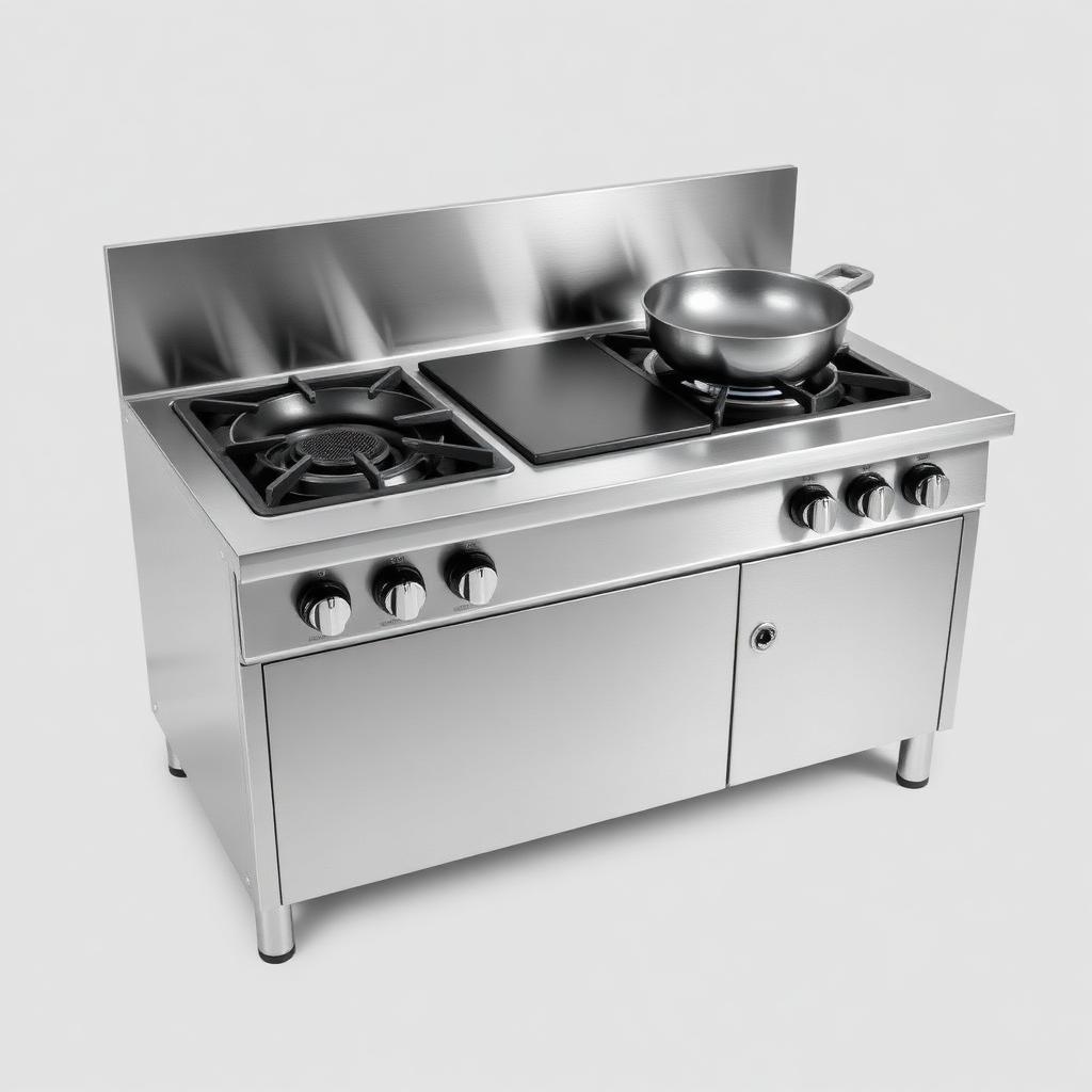 Two Burner With One Stock Pot
