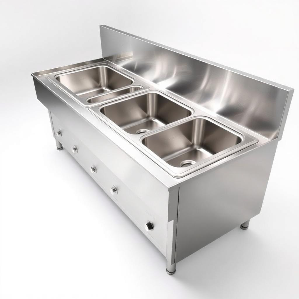 3 Container Bain Marie