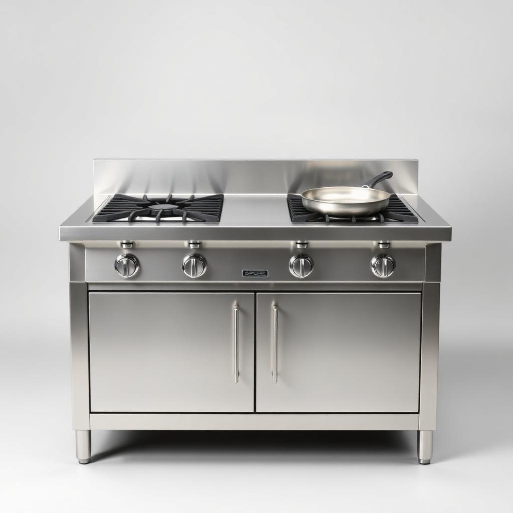 Two Burner Chinese Range With Continental