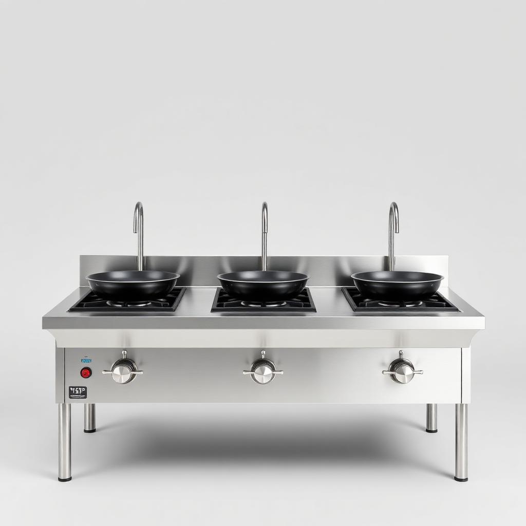 Three Burner Chinese With Water Option
