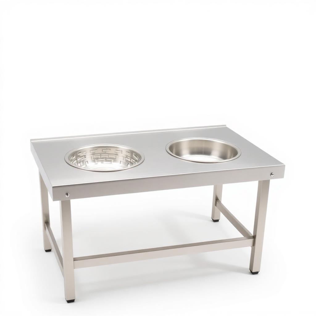 Batter Table With 4 Round Container
