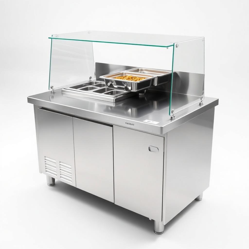 Cold Bain Marie With Dummy Storage Counter