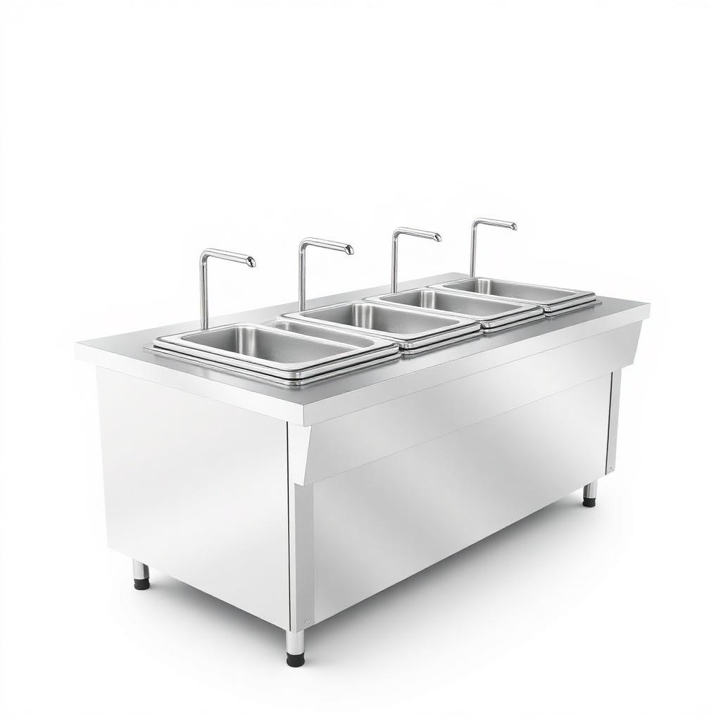Bain Marie With 6 GN Pan